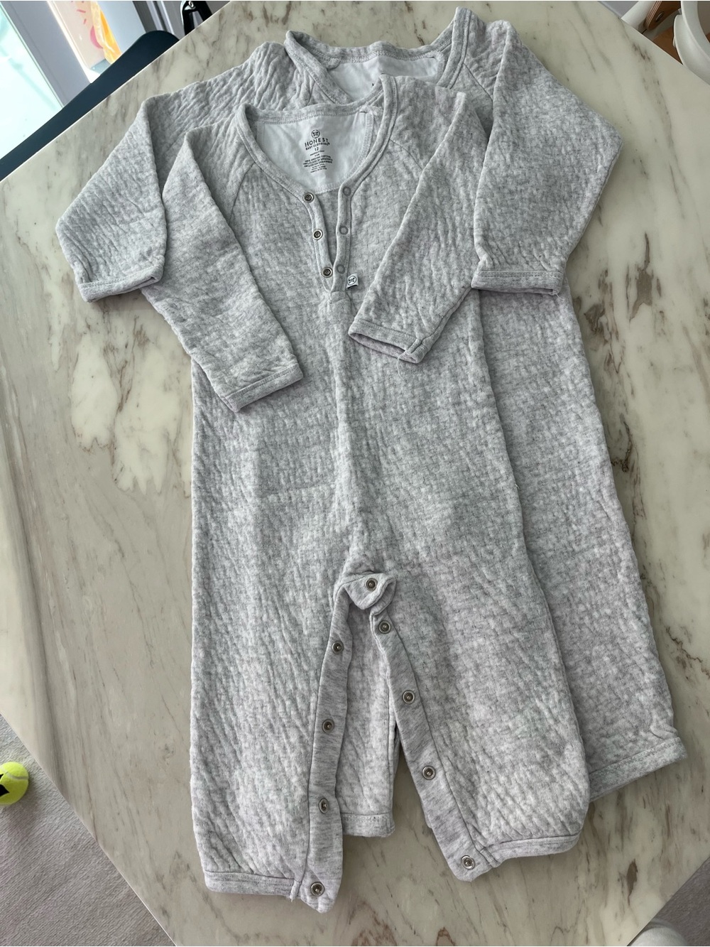 Quilted Jumpsuit Set of 2